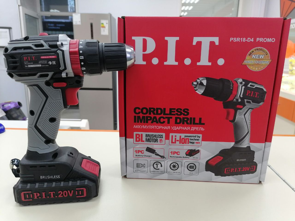 Шуруповерт P.I.T. PSR18-D4