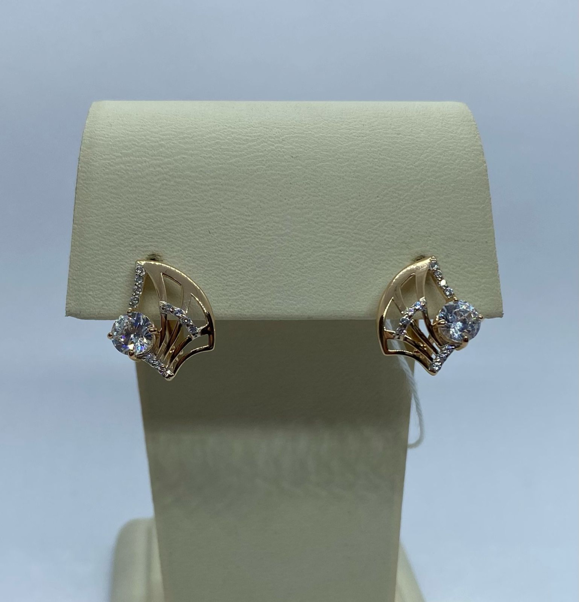 СЕРЬГИ С КАМНЯМИ (Au 585)