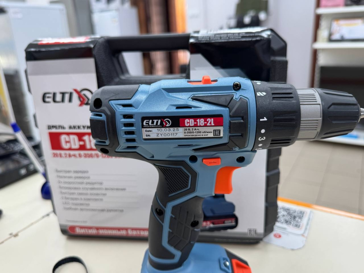 Шуруповерт ELTI CD-18-2L