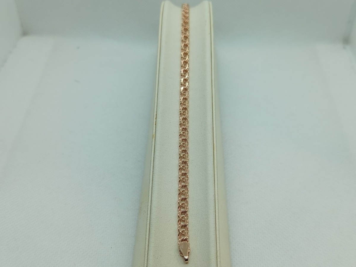 Арабский Бисмарк Б060 БРАСЛЕТ ПУСТОТЕЛЫЙ Бисмарк (Au 585)