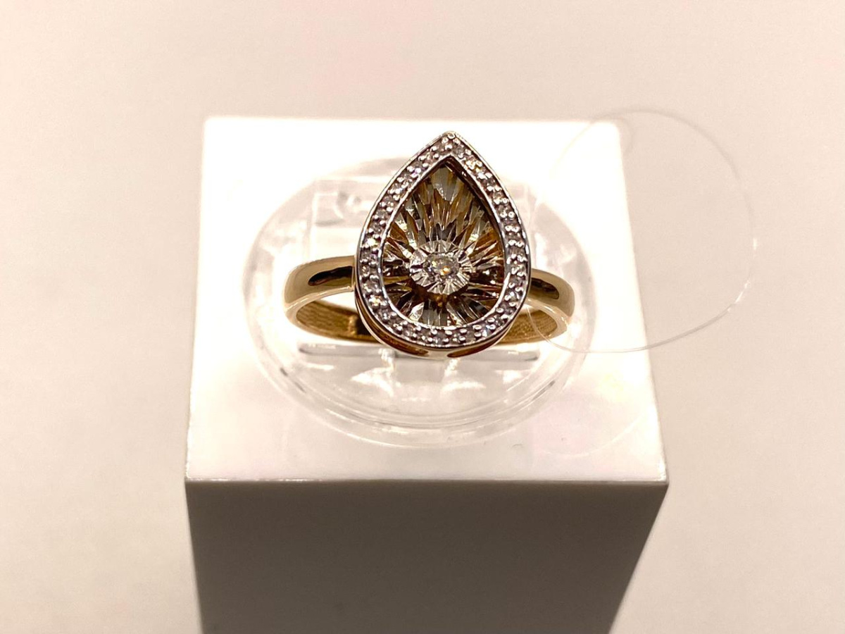 01-11-5497-31-00 КОЛЬЦО БРИЛЛИАНТ (Au 585)