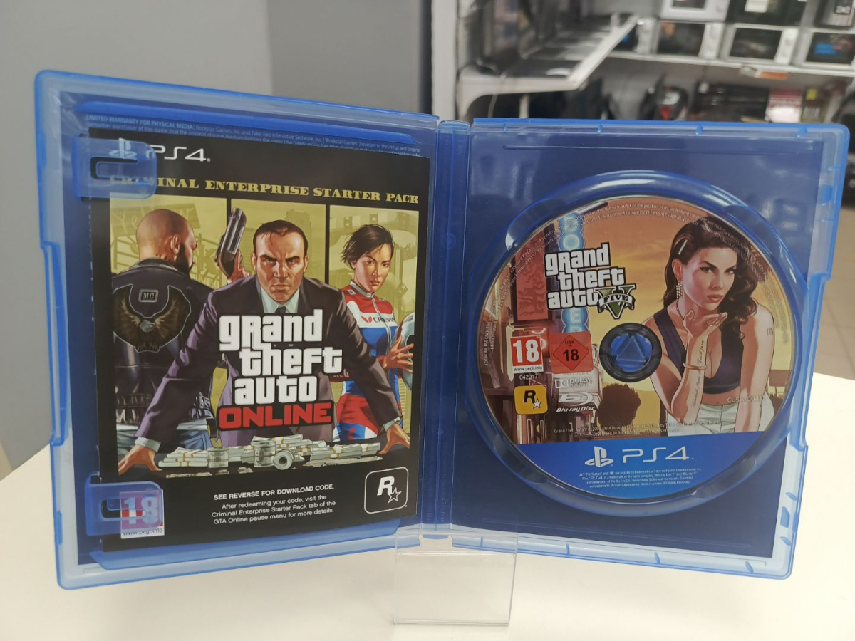 Игра Playstation 4 GTA 5