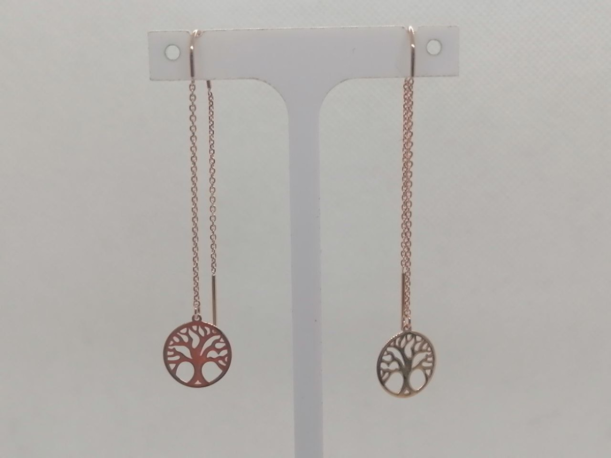 СЕРЬГИ ПРОДЕВКИ без камня (Au 585)