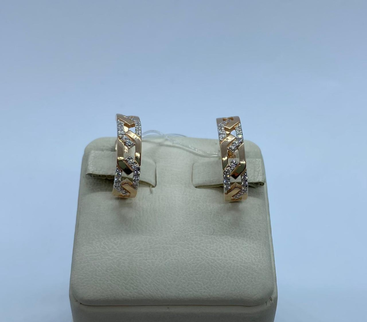 СЕРЬГИ С КАМНЯМИ (Au 585)