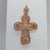 ПОДВЕСКА КРЕСТ с камнями (Au 585)