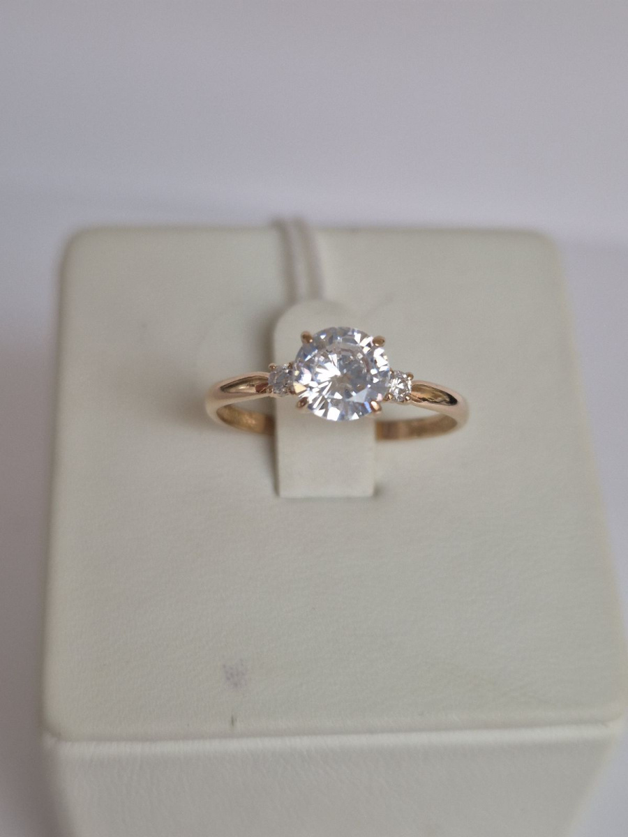 КОЛКМИ585 КОЛЬЦО С КАМНЯМИ (Au 585)