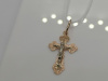 ПОДВЕСКА КРЕСТ БЕЗ КАМНЯ (Au 585)