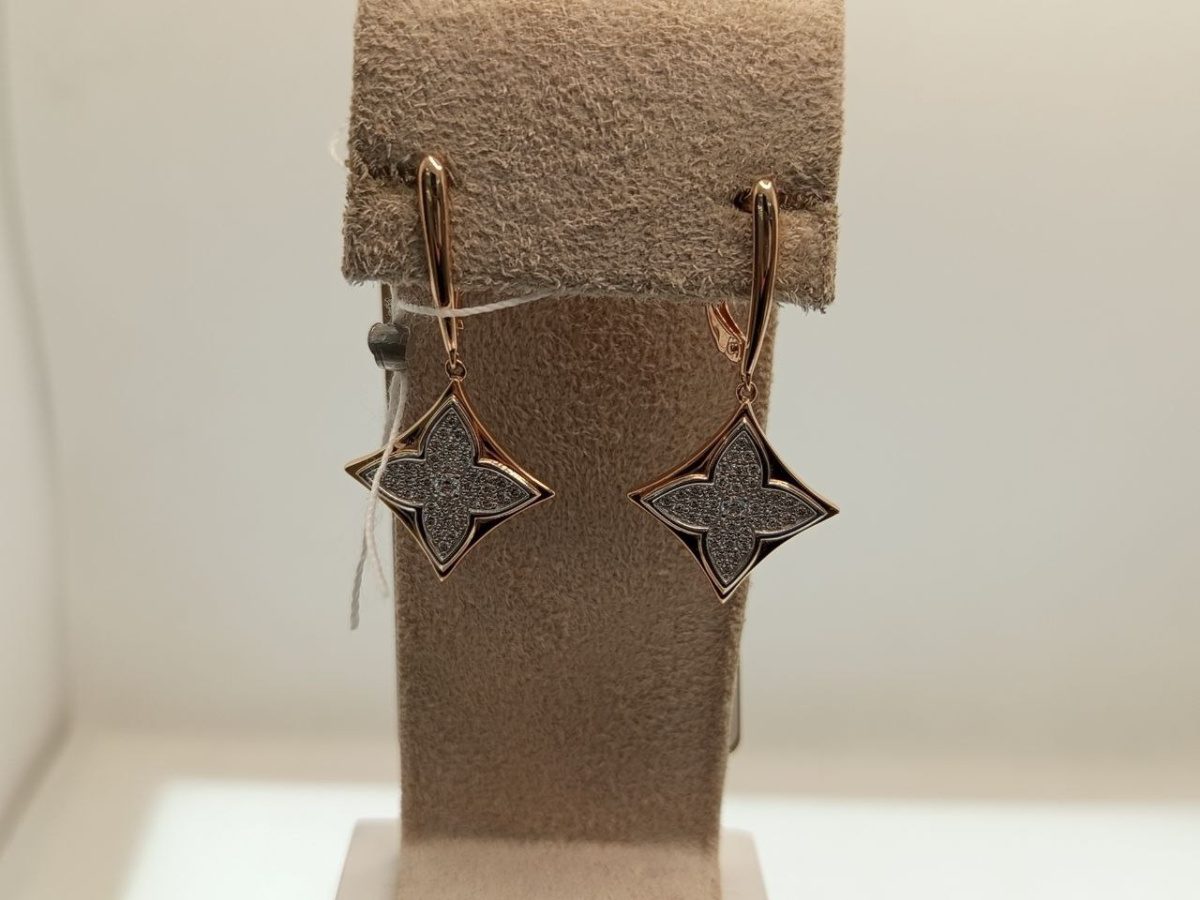 СЕРЬГИ С КАМНЯМИ (Au 585)