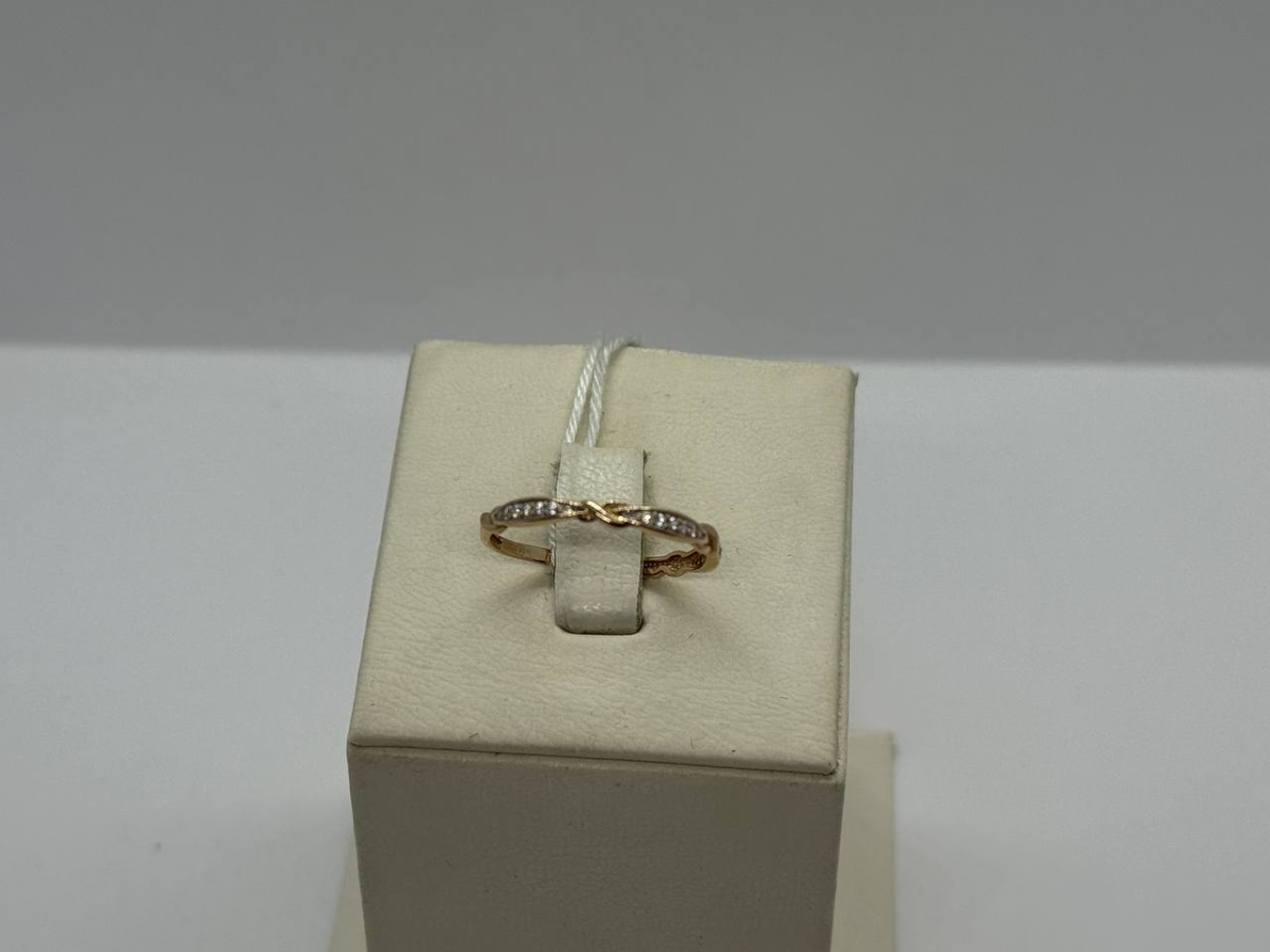 КОЛКМИ585 КОЛЬЦО С КАМНЯМИ (Au 585)