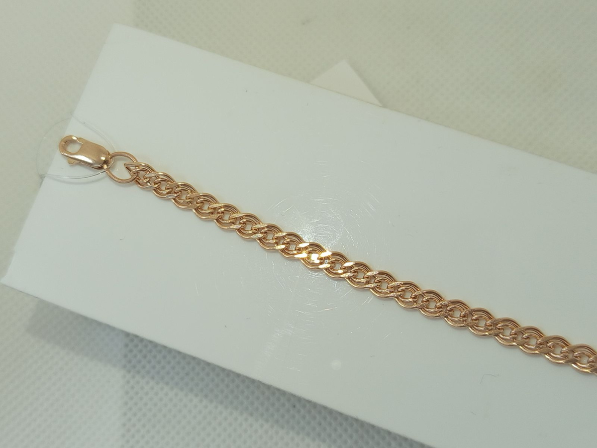 БРАСЛЕТ ПУСТОТЕЛЫЙ (Au 585)