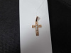 ПОДВЕСКА КРЕСТ без камня (Au 585)