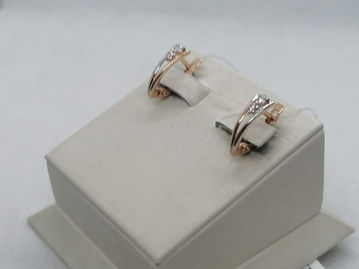 СЕРЬГИ С КАМНЯМИ (Au 585)