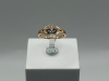 КОЛКМИ585 КОЛЬЦО С КАМНЯМИ (Au 585)
