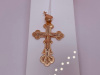 ПОДКБК585 ПОДВЕСКА КРЕСТ БЕЗ КАМНЯ (Au 585)