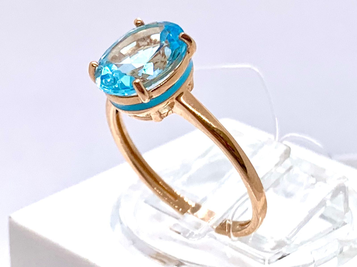 51-310-02463-1 КОЛЬЦО С КАМНЕМ (Au 585)