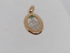ПОДВЕСКА КОРАН с камнем (Au 585)