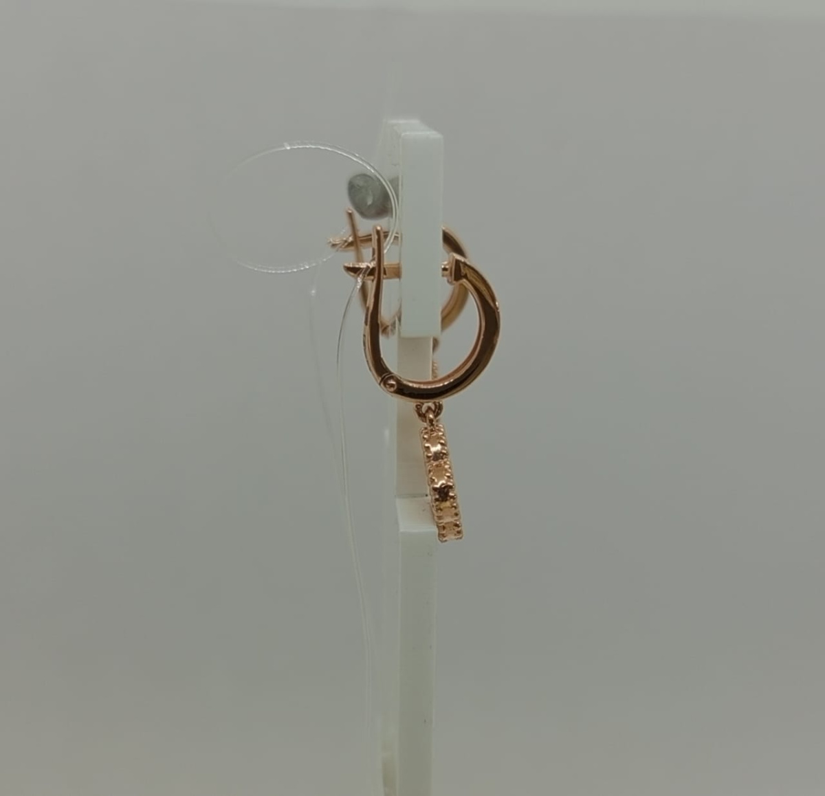 СЕРЬГИ С КАМНЕМ (Au 585)