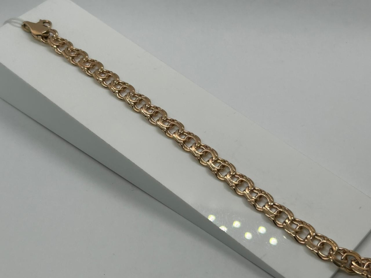 БРАСЛЕТ ПОЛНОВЕСНЫЙ Бисмарк (Au 585)