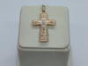 ПОДВЕСКА КРЕСТ без камня (Au 585)