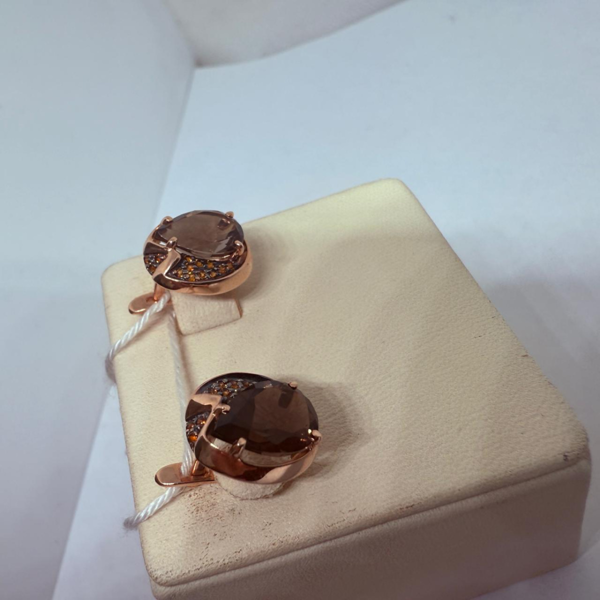 СЕРЬГИ С КАМНЯМИ (Au 585)