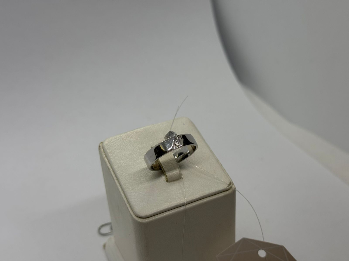 КОЛЬЦО БРИЛЛИАНТ (Ag 925)