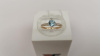 КОЛКМИ585 КОЛЬЦО С КАМНЯМИ (Au 585)